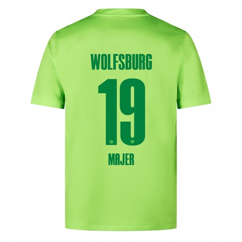 Wolfsburg Lovro Majer #19 Domaci Dres 2024-25 Kratak Rukav